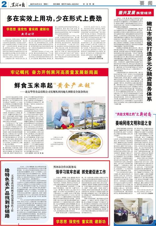 黑河最新爆料新闻报道,揭秘事件背后惊人真相 第2张 黑河最新爆料新闻报道,揭秘事件背后惊人真相 第2张